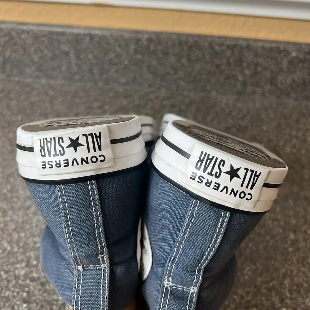 Converse blue canvas